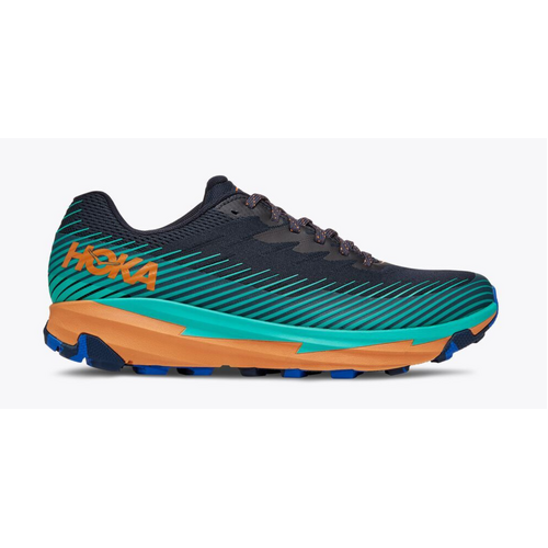 Hoka One Mens Torrent 2 Trail Running Shoes Sneakers - Outer Space/Atlantis