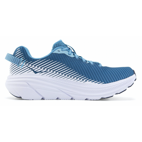 Hoka One One Mens Rincon 2 Athletic Running Shoes Runners - Blue Moon/White