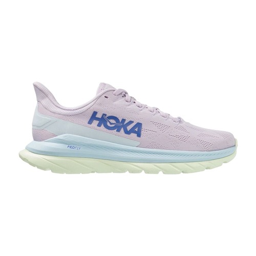 Hoka Womens Mach 4 Running Shoes Sneakers Runners - Orchid Hush/Iris Bloom