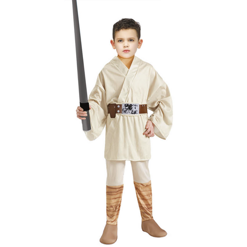 Childrens Space Warrior Costume Jedi Party Master Boys Kids