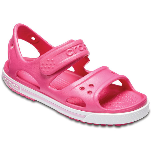 Crocs Kids Crocband II Sandals Shoes - Paradise Pink/Carnation