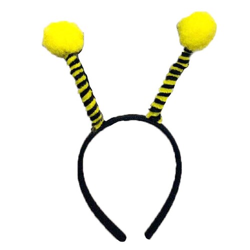 Bumble Bee Headband Headdress Yellow Bird Costume Accessory Bumble Head Band