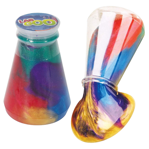 Rainbow Slime in Flask Sensory Toy Play Kids Gift