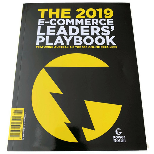 Power Retail "The 2019 E-Commerce Leaders' Playbook" Top 100 Online Retailers Book