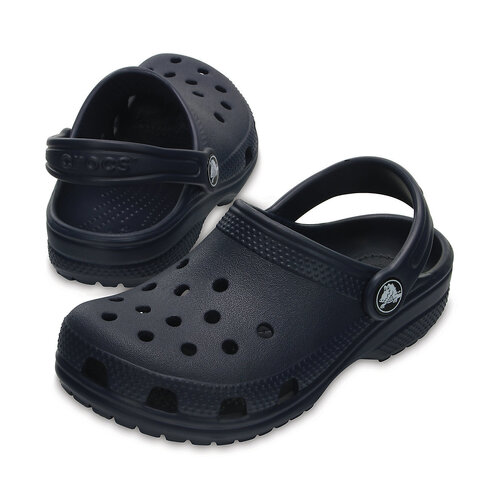 Crocs Classic Kids Clog Childrens Shoes Sandals Boys Girls - Navy