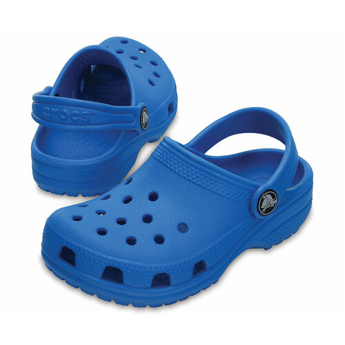 Crocs Classic Kids Clog Childrens Shoes Sandals - Ocean Blue