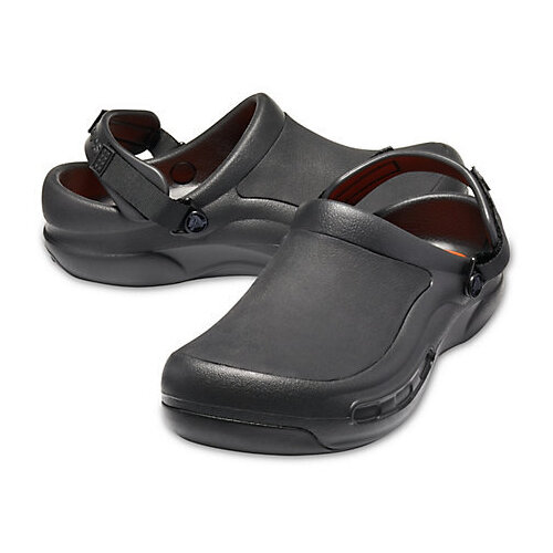 Crocs Bistro Pro Literide Clog Roomy Fit Men Women Shoes - Black