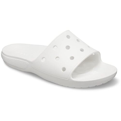 Crocs Mens Classic Slide Sandals Flip Flops Thongs - White