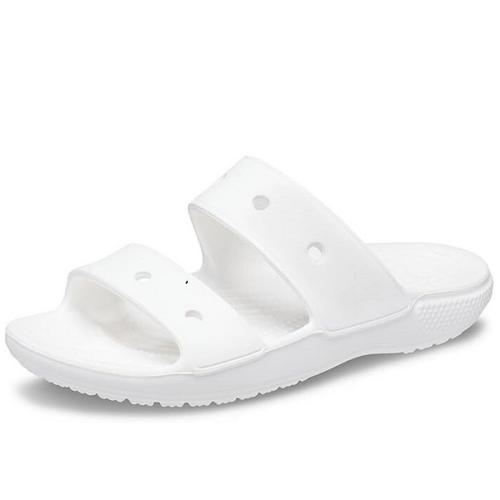 Crocs Classic Sandals Slippers Summer Slides Flip Flops Thongs - White