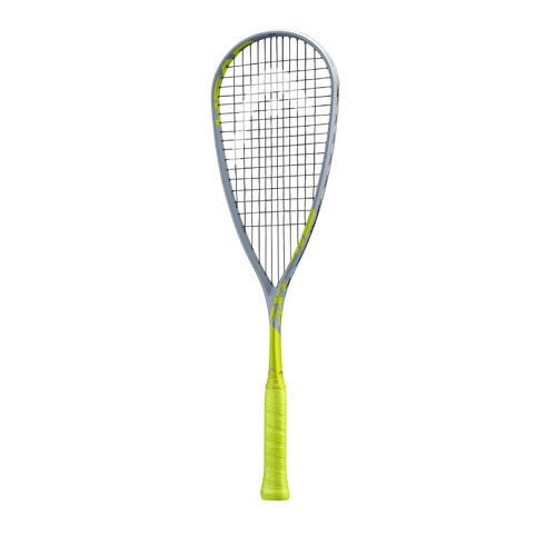 Head Extreme 145  Squash Racquet Racket Ball - Grey/Yellow