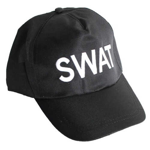 SWAT HAT Costume Party FBI Funny Accessory Police Cap Military Baseball Cap