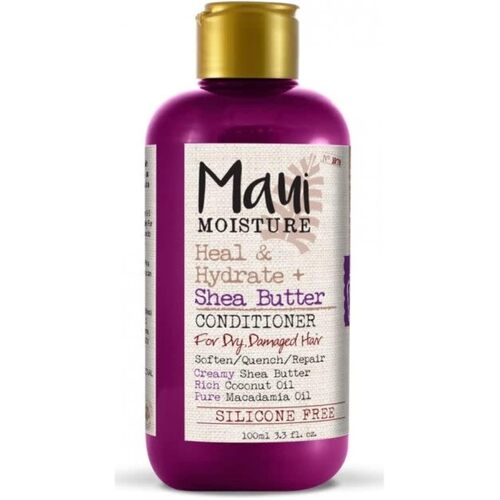 Maui Moisture Heal and Hydrate + Shea Butter Conditioner 100ml for Dry Damaged Hair