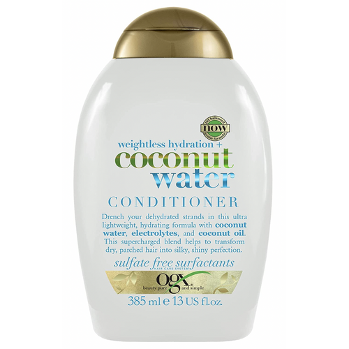 OGX Beauty Pure & Simple Conditioner Weightless Hydration + Coconut Water 385ml