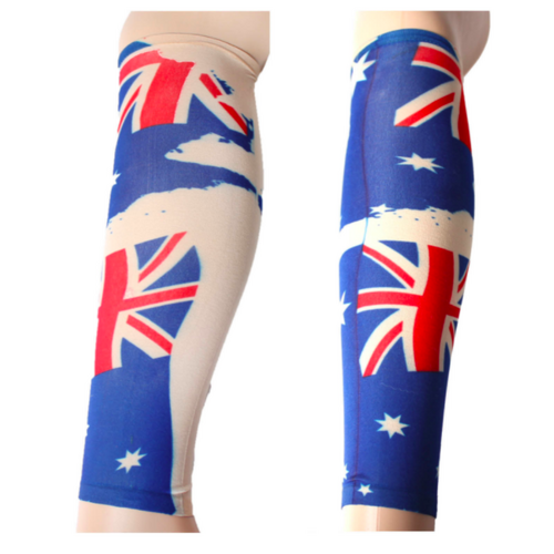 Australian Tattoo Sleeve Aussie Flag Fake Tats Australia Day Costume Party