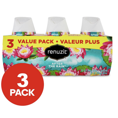 Renuzit After The Rain Gel Air Freshener After The Rain 198g - 3 Value Pack