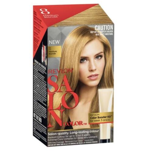Revlon Salon Quality Long Lasting Hair Colour - 8 Medium Blonde