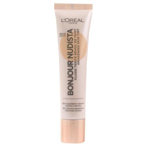 Loreal 30ml Bonjour Nudista Bb Cream Awakening Skin Tint - Medium 