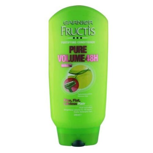 Garnier Fructis 250mL Fotifying Conditioner Pure Volume 48H for Fine, Flat, Lifeless Hair