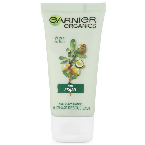 Garnier Organics Rich Argan Multi-Use Rescue Balm For Face, Body, Hands 50ml