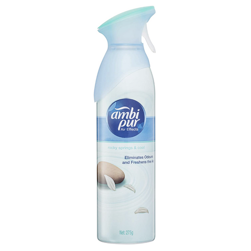 Ambi Pur Air Effects Rocky Springs and Cool Aerosol Air Freshener 275g