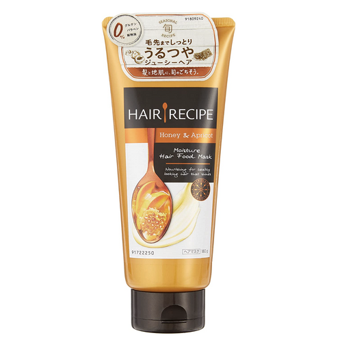 Hair Recipe Moisture Hair Food Mask Oil Free 180G - Honey & Apricot Scent