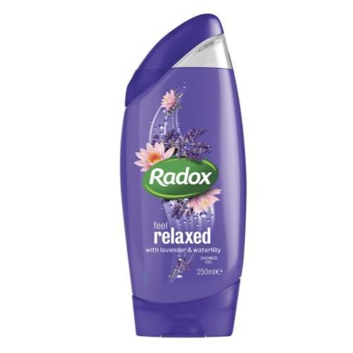 Radox 250mL Body Shower Gel Feel Relaxed With Lavender & Waterlilly