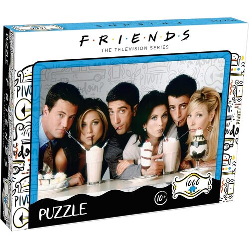 Friends Winning Moves Friends: Milkshake - 1000 Piece Jigsaw Puzzle