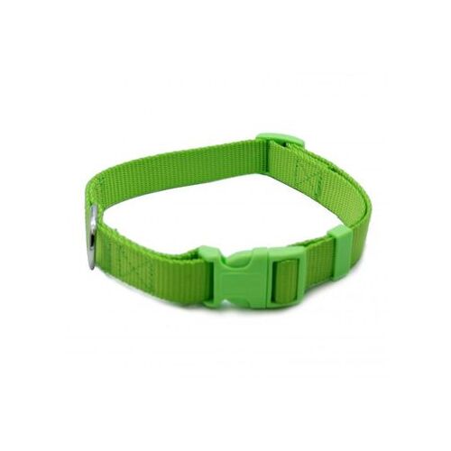 Durable Dog Puppy Pet Collar Adjustable Nylon Toy - Assorted Colours