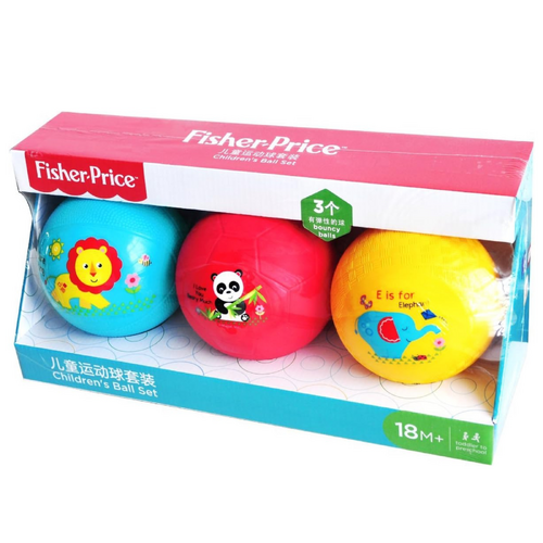 Fisher Price Pk3 Bouncy Balls 3 in 1 18+ Months