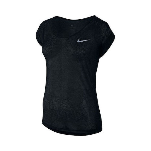 Nike Womens Dri-Fit Cool Breeze Short Sleeve T-Shirt - Black