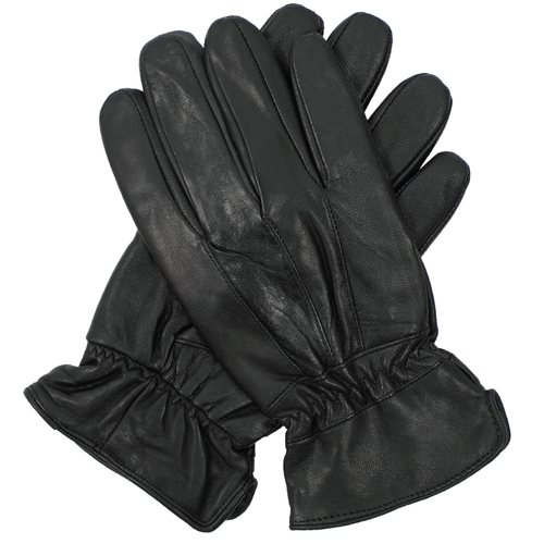 Genuine Leather Gloves Winter Dress Gloves Black Sizes from Small to 4XL
