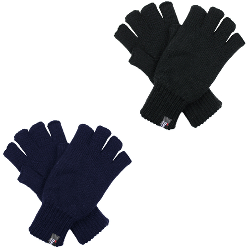 DENTS 3M THINSULATE Polar Fleece Fingerless Gloves Warm Knitted Insulation