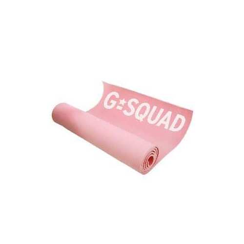 G-Squad Yoga Mat Pad Exercise Fitness Pilates Gym Non-Slip - Pink