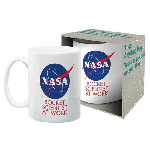 NASA Rocket Scientist Ceramic Coffee Mug Tea Cup Glass w/ Handle