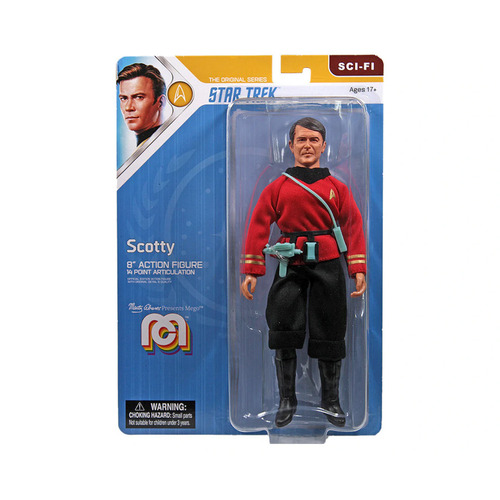 Mego Sci Fi Star Trek 8" Action Figure Figurine - Scotty