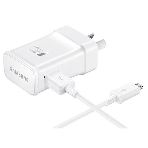 Samsung Micro USB 5V/9V Fast Charge Travel Charger White (Retail Pack)
