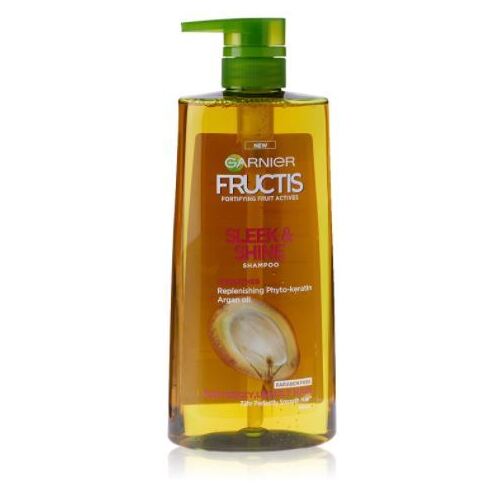 Garnier Fructis 700mL Shampoo Sleek & Shine For Frizzy, Unruly Hair