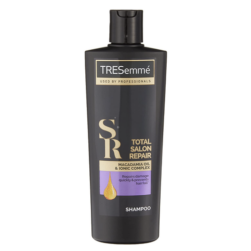 TRESemme Total Salon Damage Repair Shampoo 340ml - Macadamia Oil & Ionic Complex