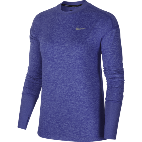 Nike Womens Dri-Fit Element Long Sleeve Running Sports Gym Training Top Shirt