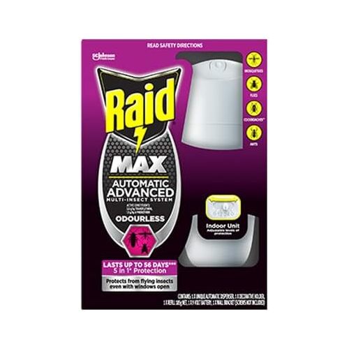 Raid 5 In 1 Automatic Advanced Indoor Multi-Insect Control System 305g