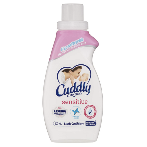 Cuddly Concentrate Fabric Softener Conditioner Gentle on Sensitive Skin 500ml