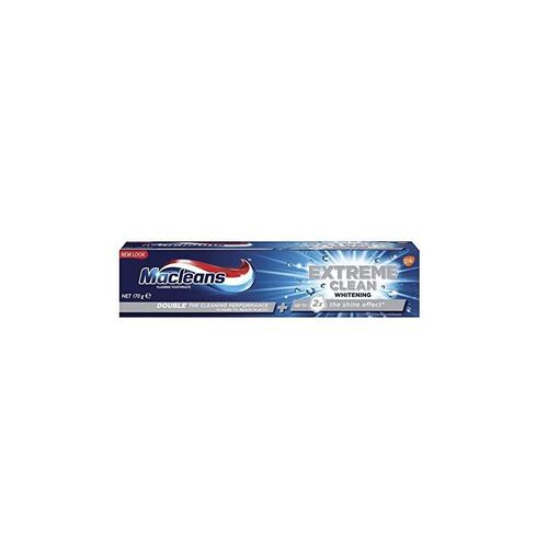 Macleans 170g Extreme Clean Whitening Toothpaste Double the Cleaning Performance