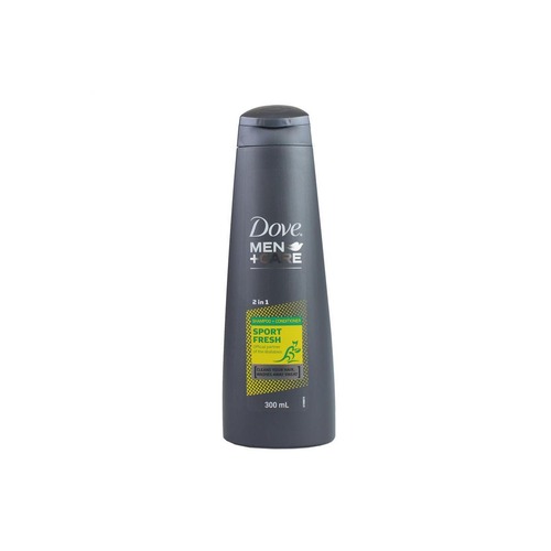 Dove 300Ml Men+Care Shampoo + Conditioner 2In1 Sort Fresh