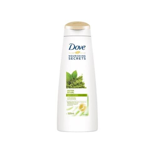 Dove 320mL Shampoo Detox Ritual With Matcha And Rice Milk
