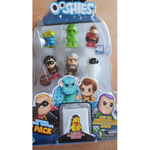 Ooshies Disney Pixar Figures Series 1 - 1 Pack of 7