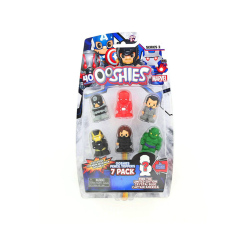 Ooshies Marvel Series 2 - 1 Pack of 7 Pencil Toppers