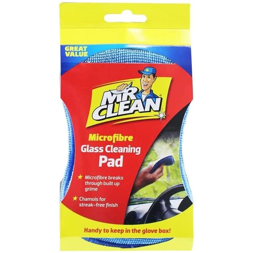 Mr Clean Great Value Microfibre Glass Cleaning Pad