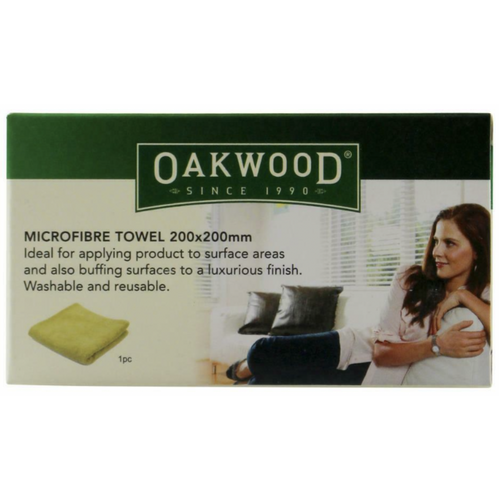 Oakwood Microfibre Towel Cleaner Washable And Reusable Towel 200mm x 200mm