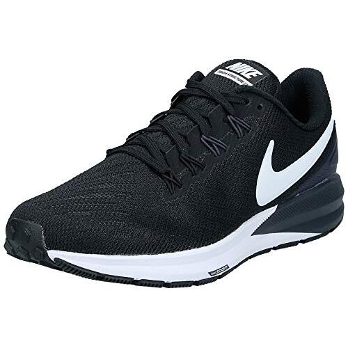Nike Womens Running Walking Athletic Trainers Casual Sneakers Shoes - Black/White Gridiron