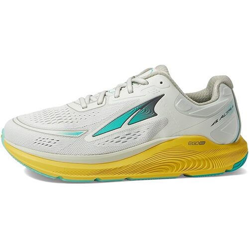 Altra Paradigm 6 Mens Road Running Shoes Sneakers Runners - Gray/Yellow
